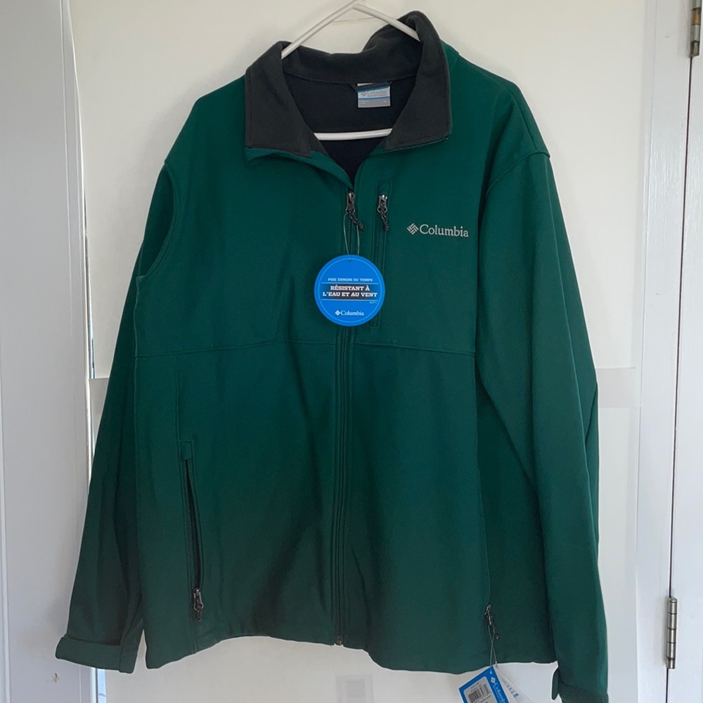 NWT Columbia Men’s Ascender Softshell Jacket Size XL